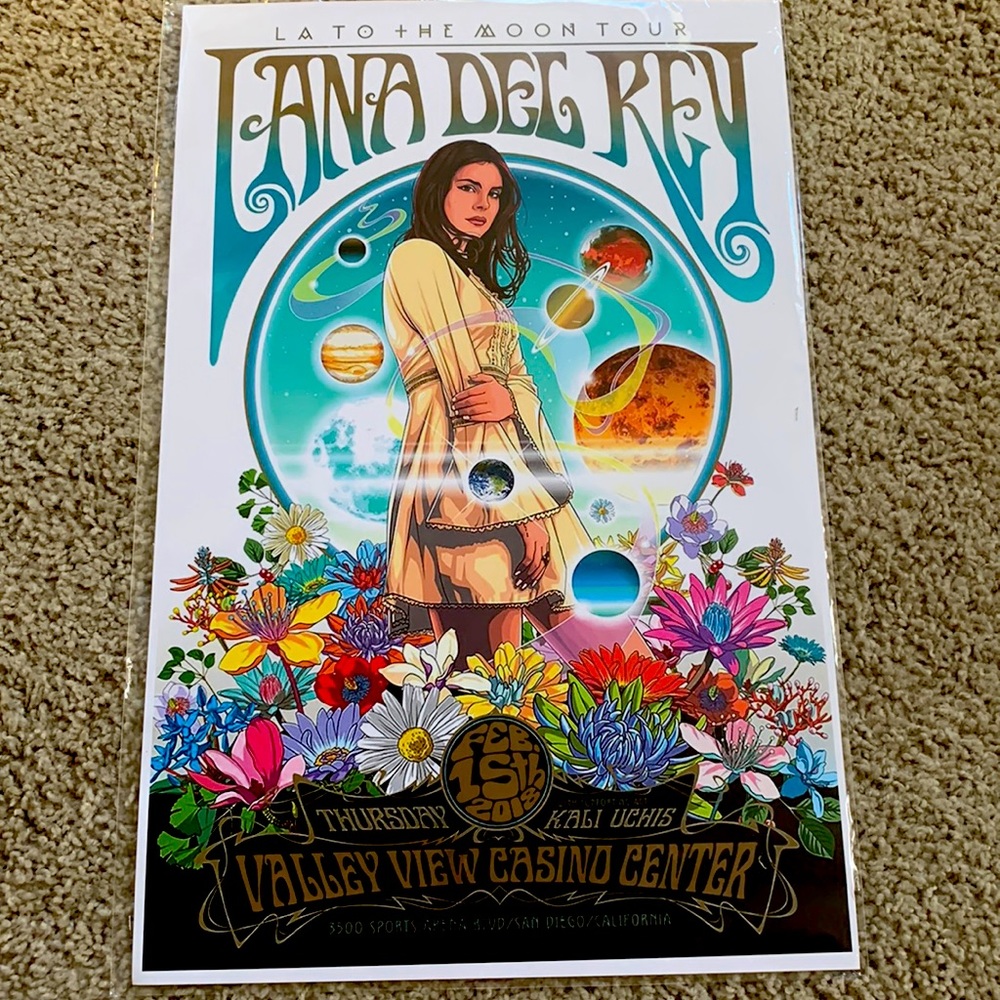 Lana del rey Tour poster